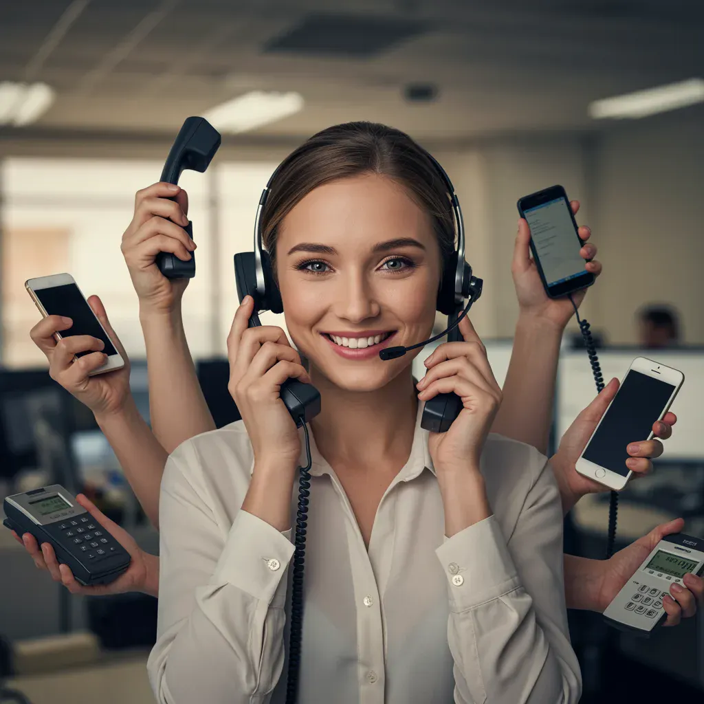 AI call agent making outbound sales calls