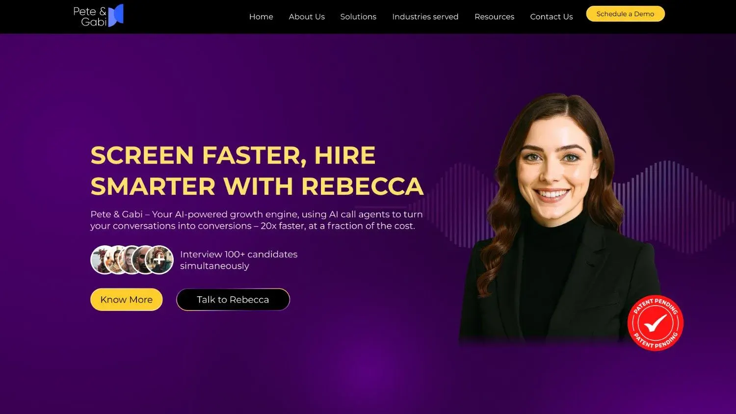 Screen Faster, Hire Smarter with Rebecca