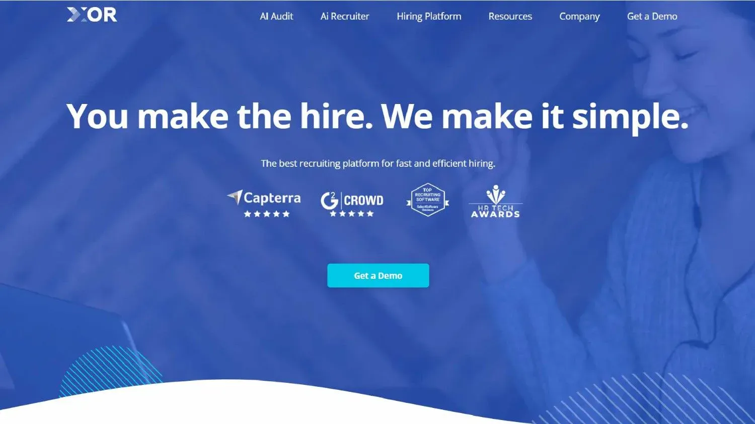 AI recruiting platform