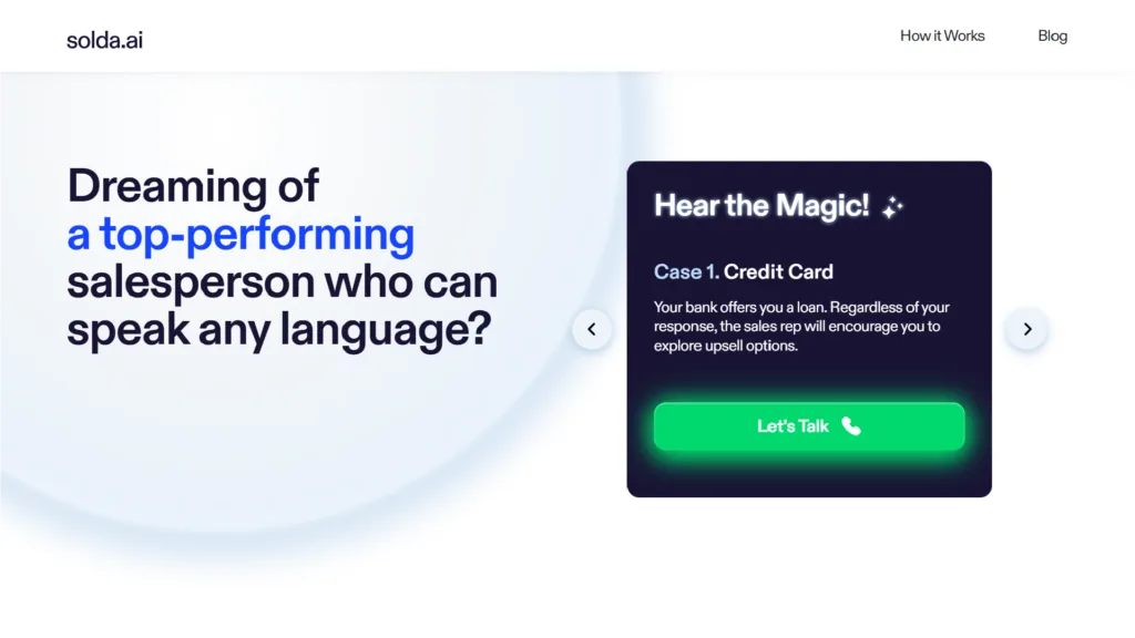 Conversational AI voice agents