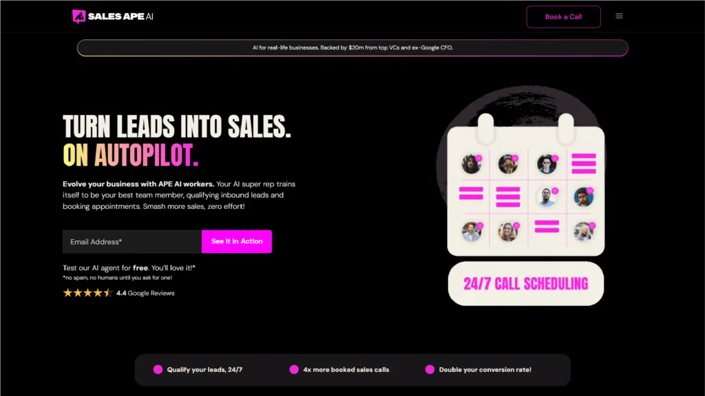 SalesApe AI Agents for sales Automation