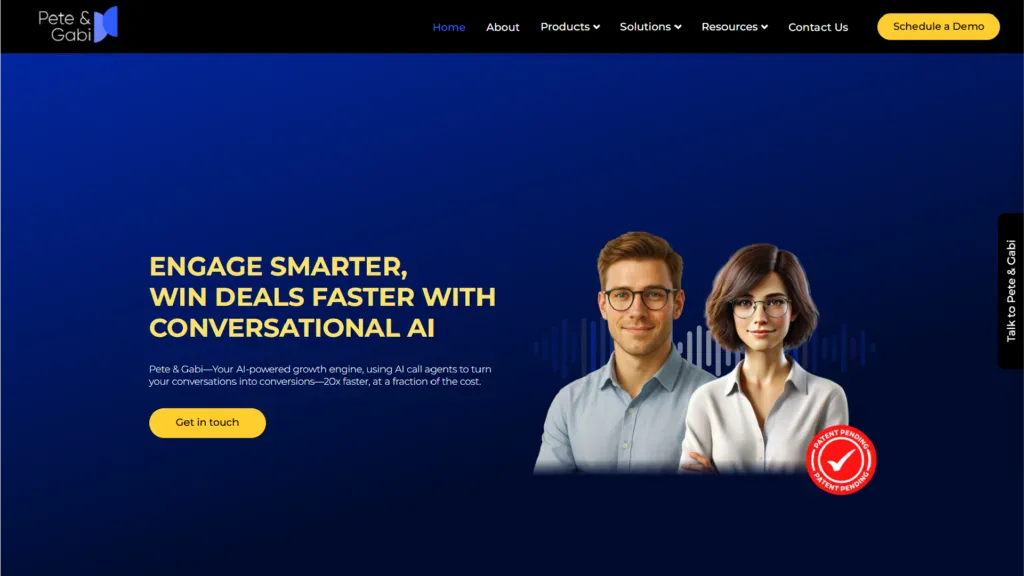 Pete & Gabi AI Customer Agent