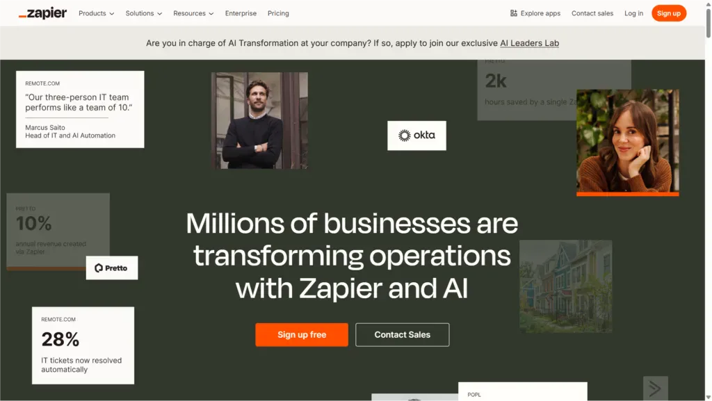 Zapier AI - an automation assistant