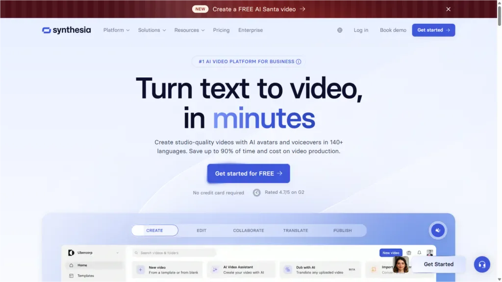 Synthesia AI Tool