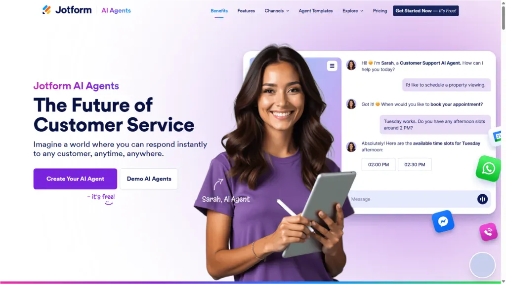 Jotform AI Agents