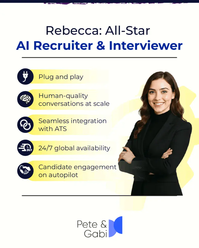 Rebecca: All Star AI Recruiter & Interviewer