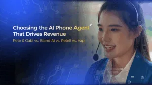 Choosing the AI Phone Agent That Drives Revenue: Pete & Gabi vs. Bland AI vs. Retell vs. Vapi