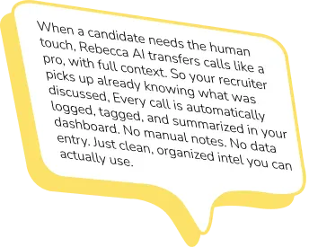 Rebecca AI Recruiter