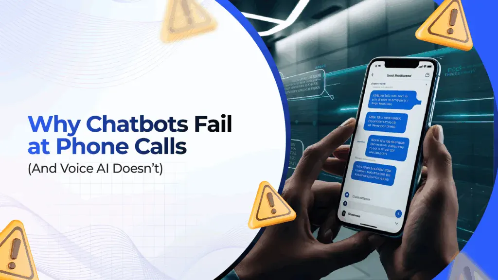 Why Chatbots Fail at Phone Calls (And Voice AI Doesn’t)