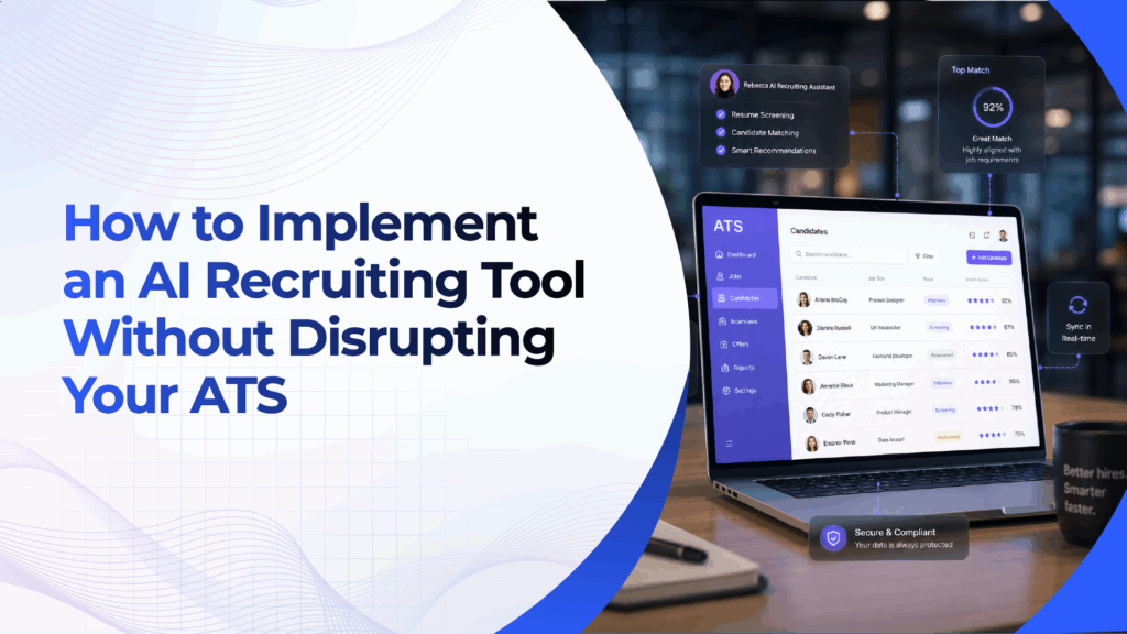 How to Implement an AI Recruiting Tool Without Disrupting Your ATS