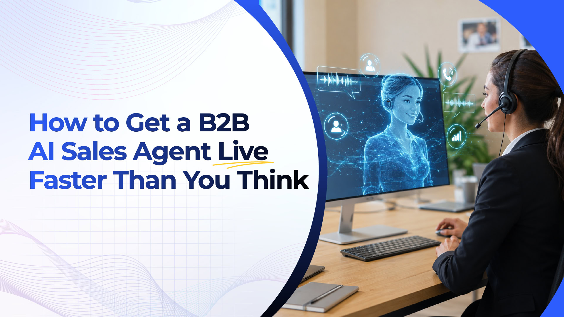How to Get a B2B AI Sales Agent Live Faster Than You Think